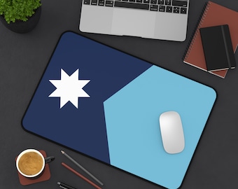 New Minnesota State Flag Desk Mat
