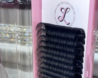 Lynn’s Lash Lab Velvet Volume Wimpernverlängerungsschienen; Lash Zubehör; Wimpernschalen; Samtiges Volumen; Wimpernverlängerungskarten 13 mm - 25 mm