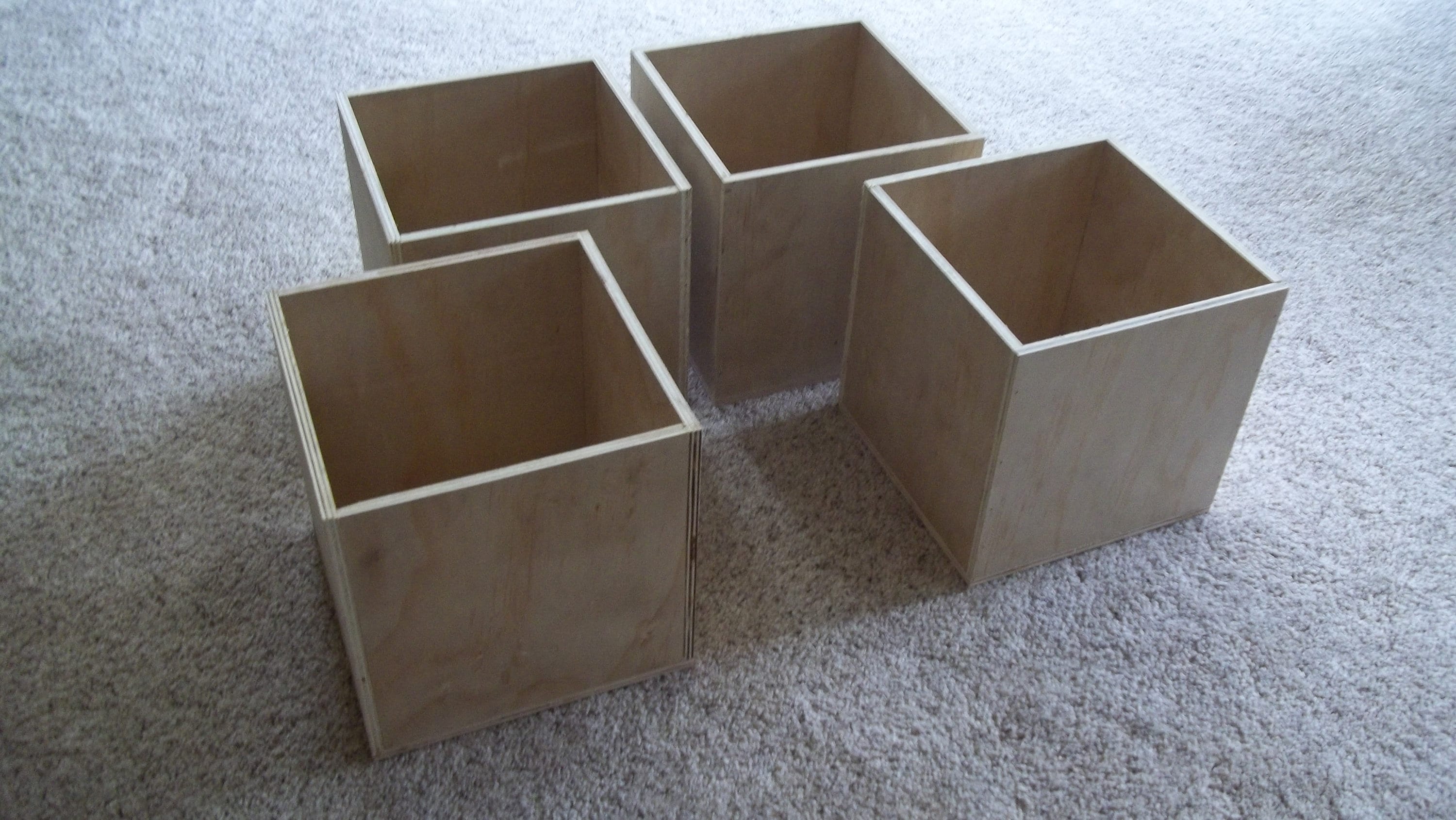 Cube Bundles Unfinished Wood Craft Cube Box Bundles From Etsy