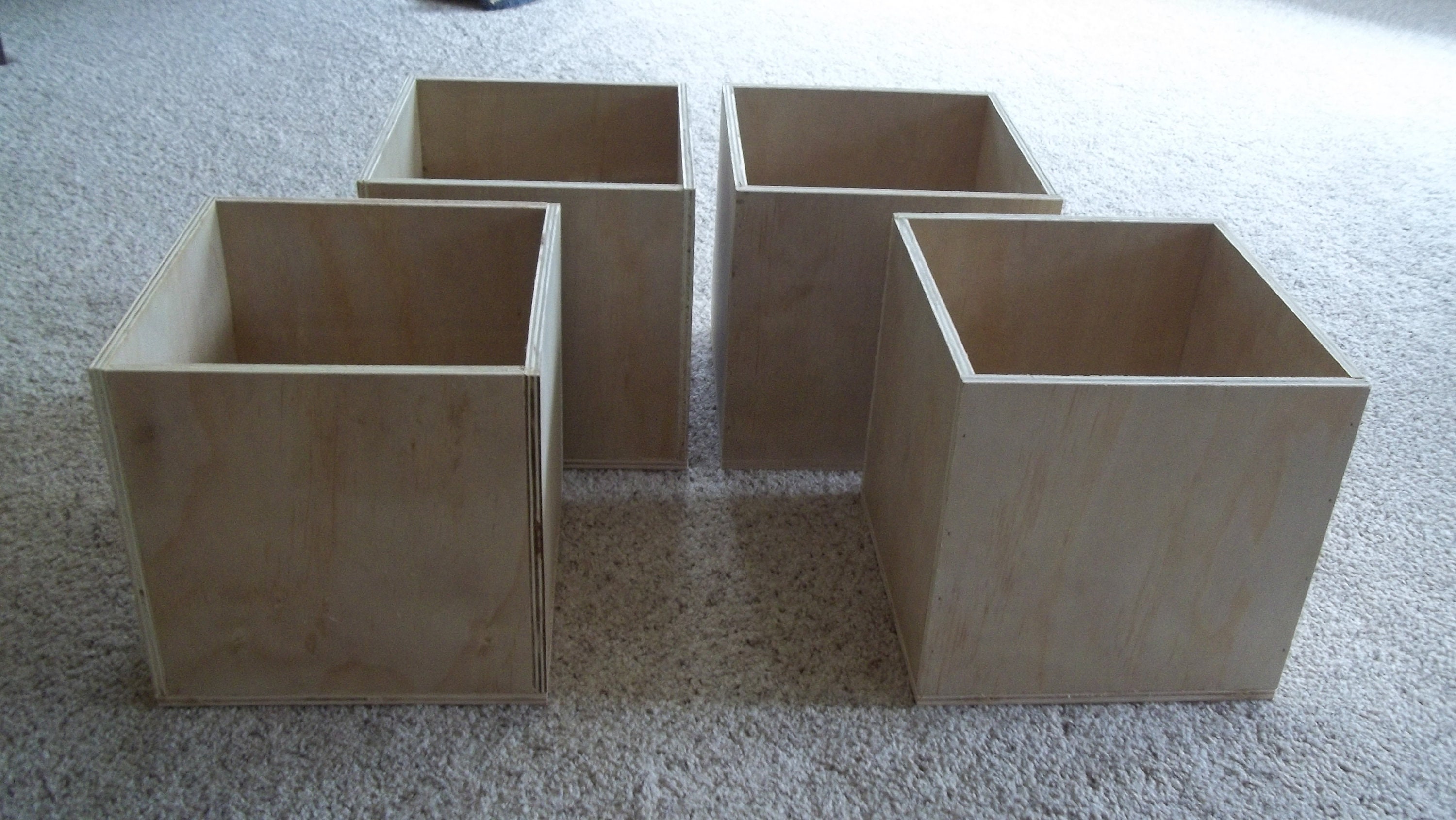 Cube Bundles Unfinished Wood Craft Cube Box Bundles From Etsy