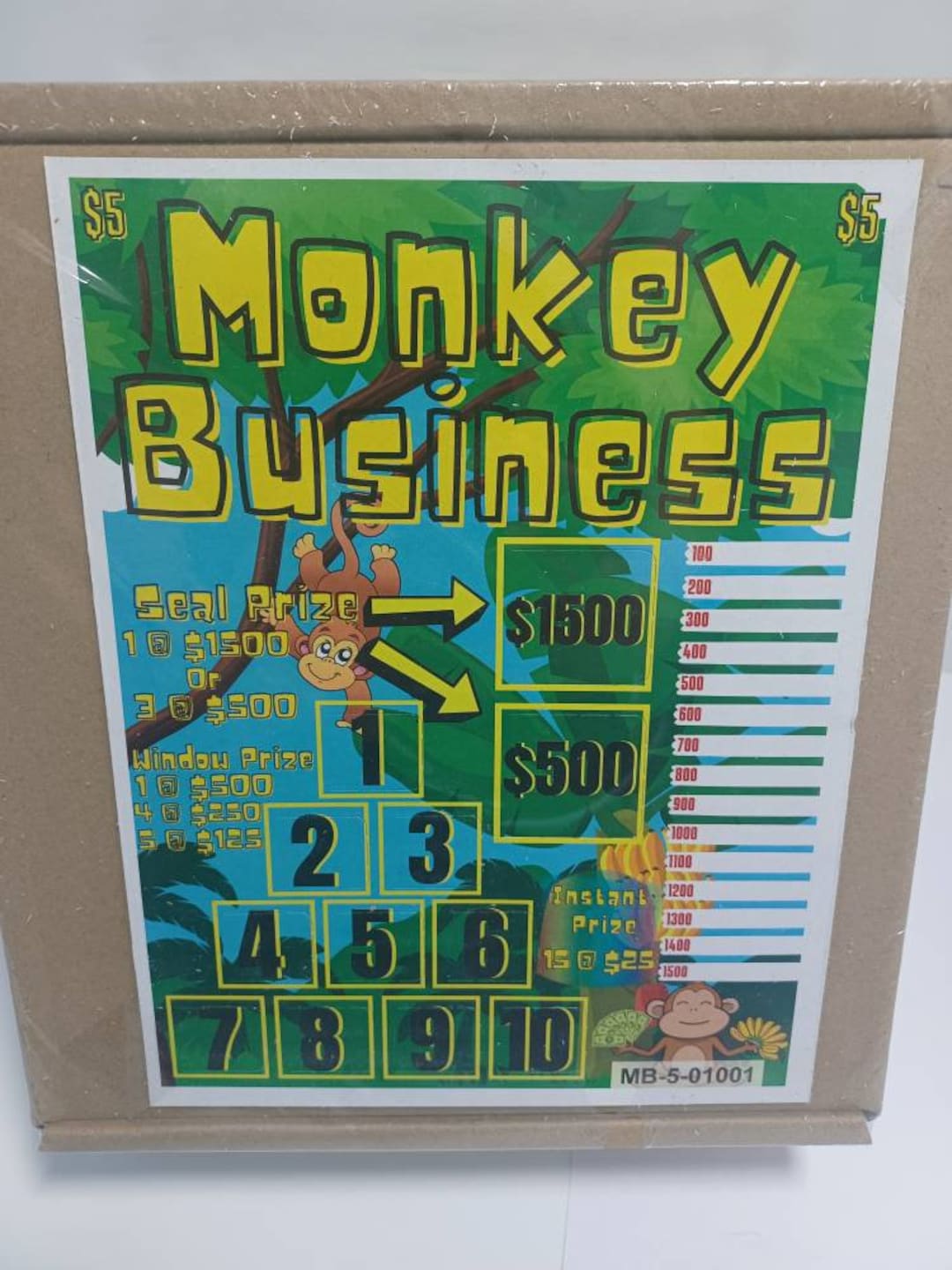 Monkey Business Pull Tabs for Entertainment Purposes Only Etsy