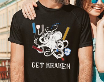 Get Kraken Boffer Swords, LARP Shirt, Belegarth garb, Dagorhir shield, Foam Weaponry, Amtgard