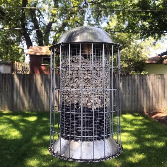 Stainless Steel Squirrel Proof Bird Feeder Squirrel Proof Etsy