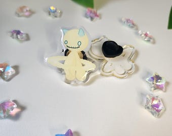 Pin acrílico Boogie / 1.5" / Maple Story / MS / Maplestory / Pin de esmalte