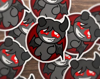 Pegatina de Azazel / Pegatina de vinilo / Isaac / Videojuego / Binding