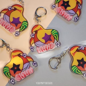 Jester Keychain | Maplestory | Acrylic Charm | 2.5&quot;