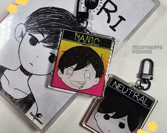 OMORI-スライムガール モリー- 2.5インチ アクリルキーホルダー（片面