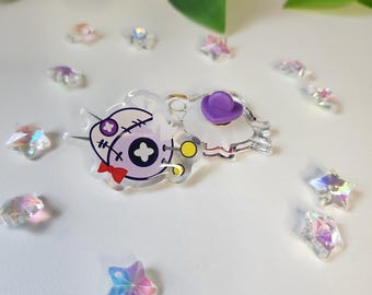 Pin acrílico de Hoodoo y Vudú / 1.5" / Maple Story / MS / Maplestory / Pin de esmalte