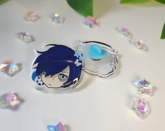 Pin acrílico de Minato / 1.5" / Persona 3 / SEES / Makoto / P3 Reload / Pin de esmalte