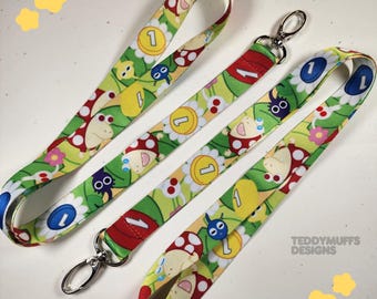 Cordón Pikmin / Accesorio para llaves / Nintendo / Videojuego / Bulborb de Olimar
