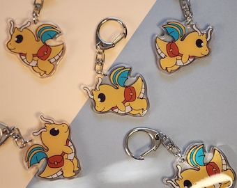 Dragon Keychain | Acrylic Charm | 2" | PKMN