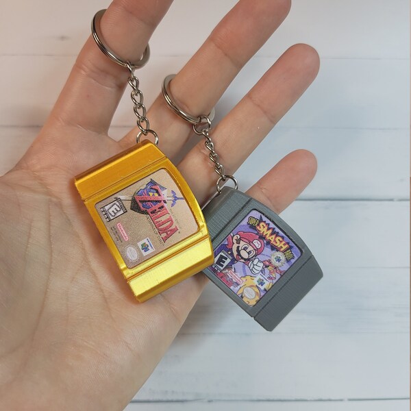 Video Game Keychain Etsy
