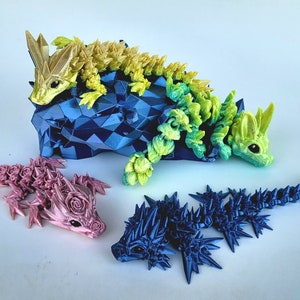 Baby Dragon | Articulated Dragon | Flexi | Fidget | Desk Toy