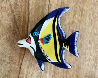 Ben Diller Ceramic Fish Plate - Etsy