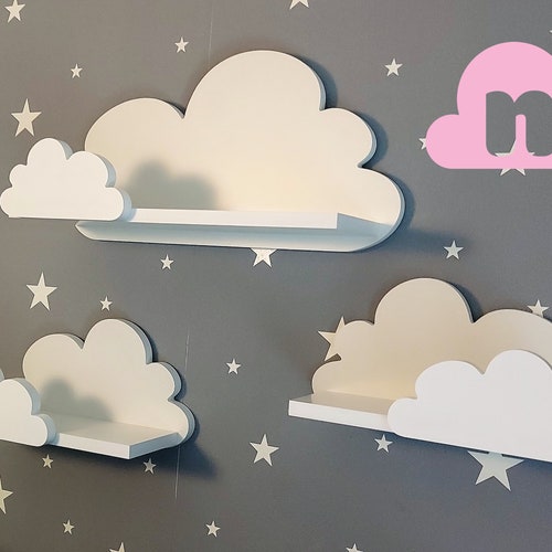 Cloud Shelf Shelf for Baby Nursery Kids Room Wall Etsy