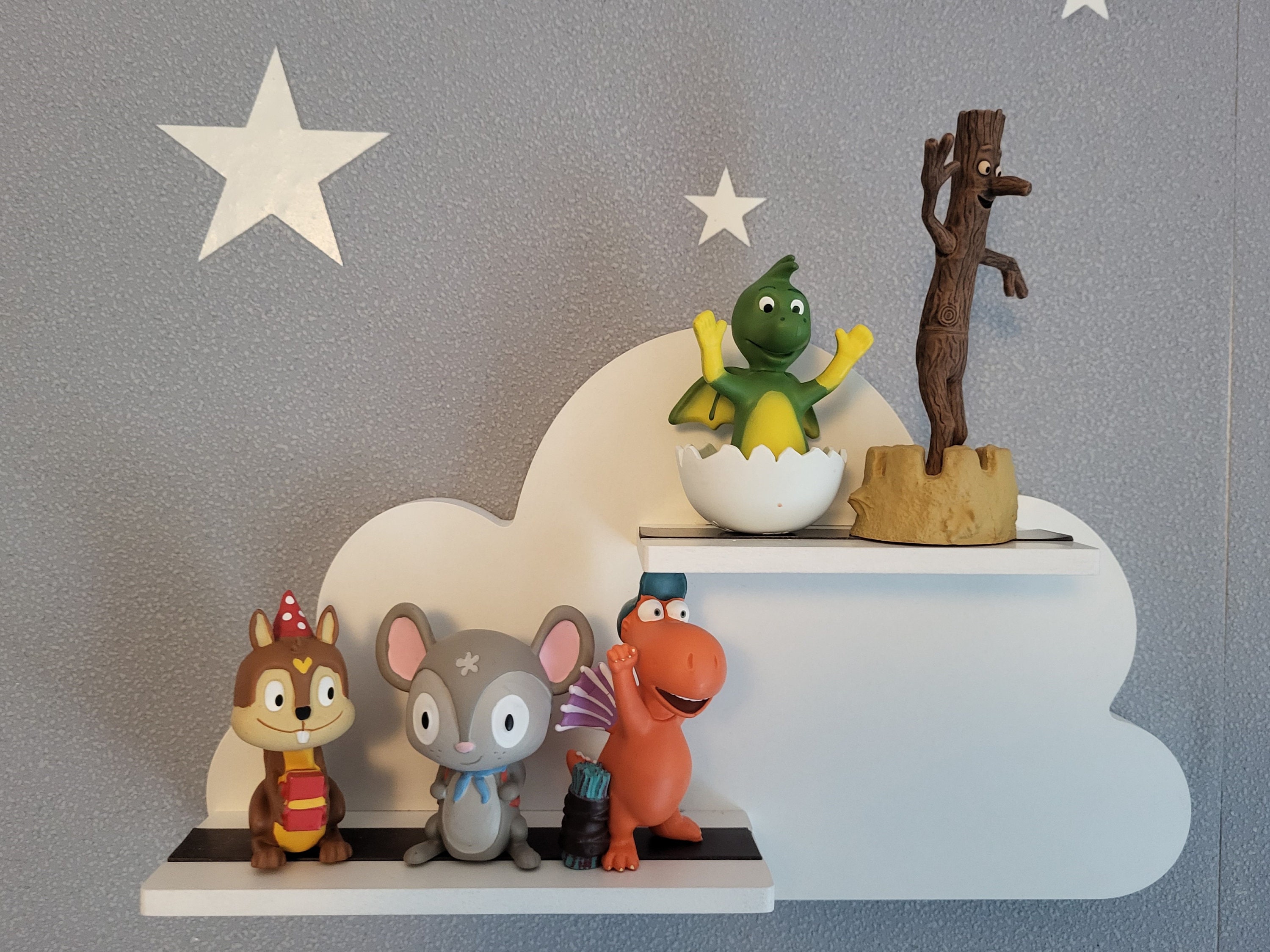 Tolina - Zug Kinderregal Für Musikboxen Wie Tonieb Produktbild-Vorschau 10