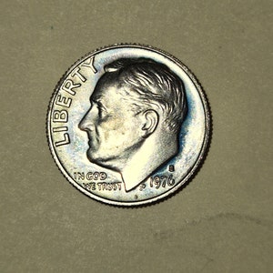 1976S Roosevelt Proof Dime with Errors