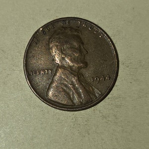 1944P Wheat Penny Multiple Errors