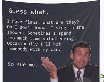Michael scott tapestry 2025