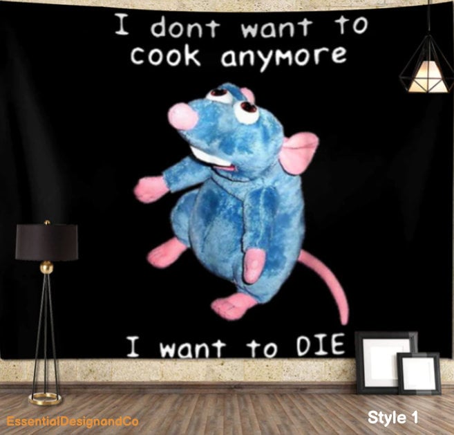 Remy the Rat Blanket Etsy