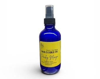 Peach Mango Room Spray, Sweet Tropical Fruit Mist, Summer Air Freshener, Car Spray, Fruity