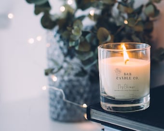 Nag Champa 7.5oz Aromaterapia l Vela perfumada l Relax De-stress l Vela calmante que estimula el estado de ánimo