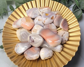 Botswana Agate Tumbles: Natural Soothing Crystals for Meditation