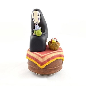Authentic Licensed No Face Kaonashi Spirited Away Music Box Studio Ghibli Miyazaki Totoro