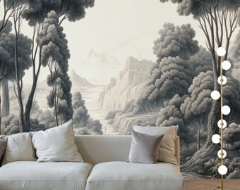 Bedroom mural wallpaper, Prepasted and traditional, landscape wallpaper, Living room Removable and Peel&Stick wallpaper, Nature wall art