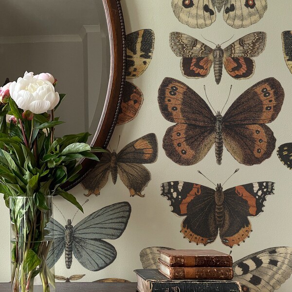 Butterfly Wallpaper - Etsy