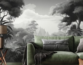 Mural accent wall mural, Prepasted and traditional, landscape wallpaper, Living room Removable and Peel&Stick wallpaper, Nature wall art