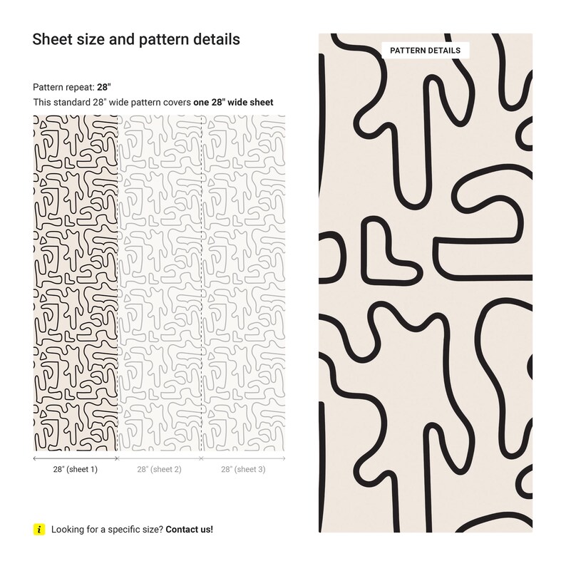 a white and black pattern next to a black and white pattern