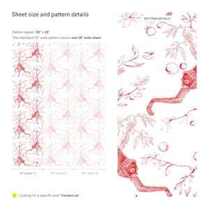 a sheet of paper with a drawing of a tree