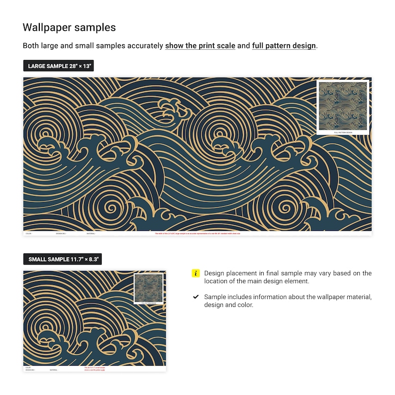 a screen shot of a web page with an image of waves