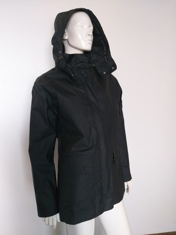 ILSE JACOBSEN black raincoat   size M - image 1
