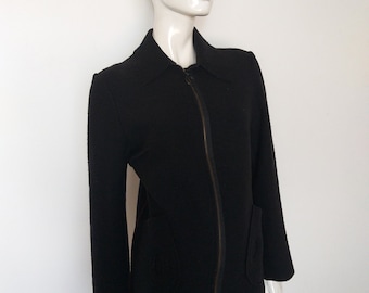 COP COPINE black wool jacket   size 42