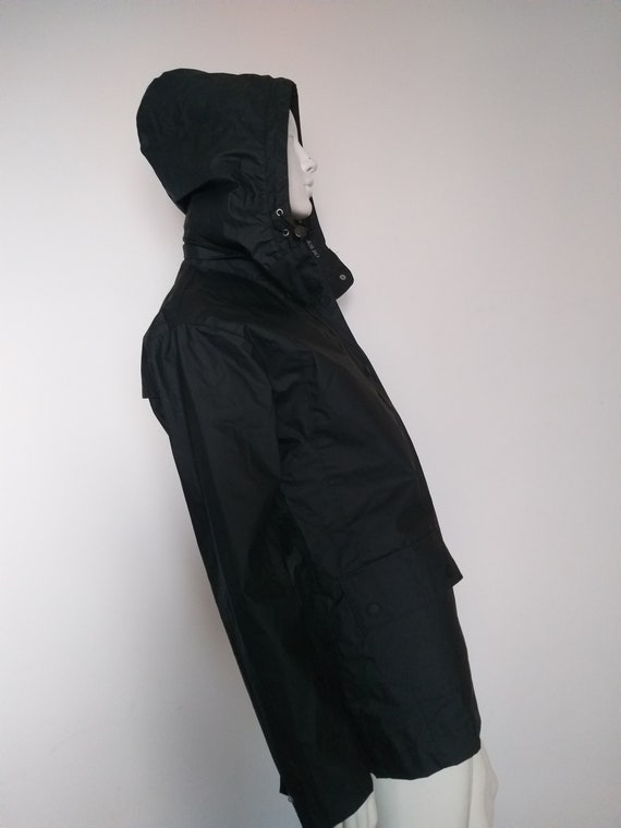 ILSE JACOBSEN black raincoat   size M - image 5