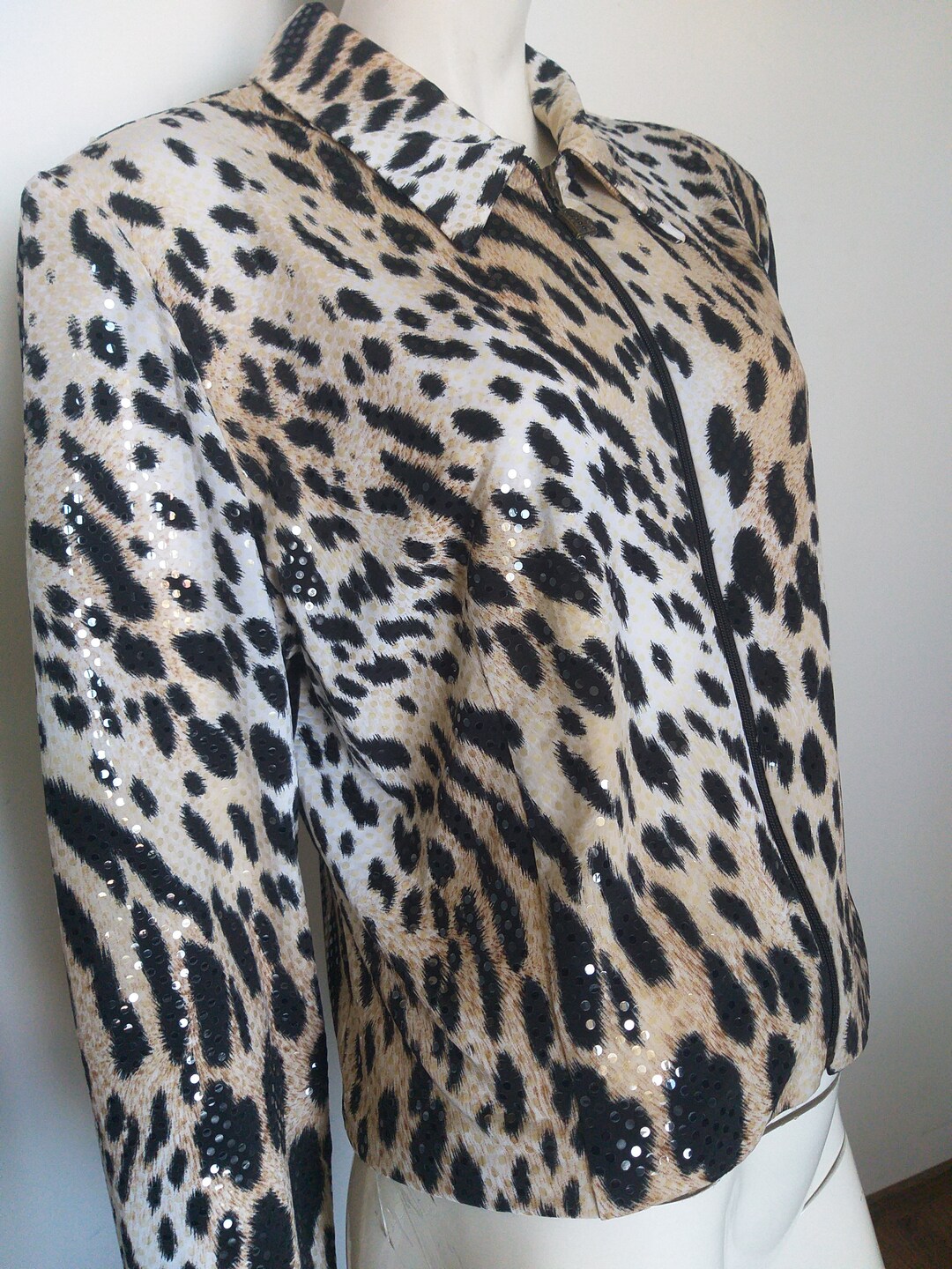 Joseph Ribkoff Animal Print Jacket 203088 120 main image 0