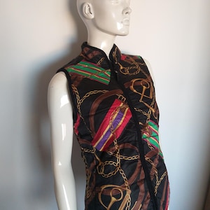 RALPH LAUREN women two face vest gillet size M