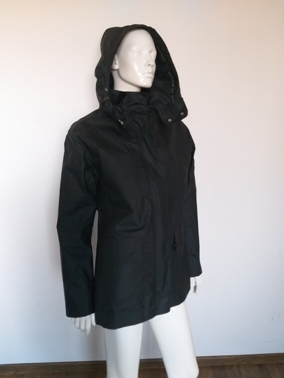 ILSE JACOBSEN black raincoat   size M - image 4
