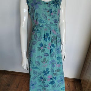 GUDRUN SJODEN cotton sleeveless dress size L