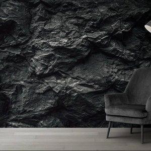 Stone Texture And Background. Rock Texture 3D Digital Print Wallpaper/peel and paste wallpaper vinyl wallpaper wallpaper room