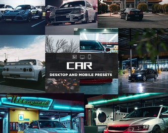 Car Lightroom Preset/Automotive Lightroom Presets/Lightroom Presets