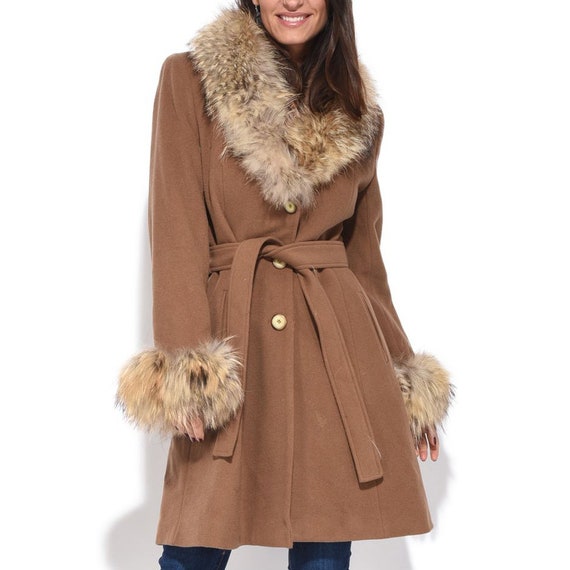Miss selfridge 2025 camel coat