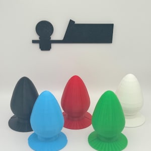 Butt Plug Trailer Hitch Ball Magnetic Cover - for 50mm Ball - ABS - Gag Gift for Truck