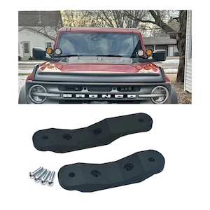 Soportes de montaje para barra de luces LED auxiliares Ford Bronco - Generación 6 2021 - 2024 - Incluye accesorios de montaje