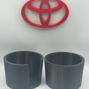 Toyota 4RUNNER 5th gen Right & Left Front Console Cup Holder Set 2014-2024