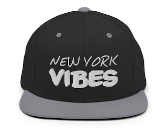 New York Vibes Snapback Hat | New York Hat, Good Vibes Hat