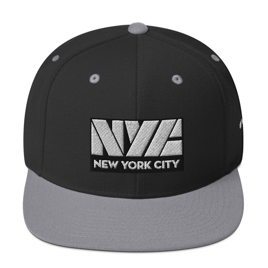 New York City Hat Black and Grey NYC Hat NY Hat NYC Cap New York City