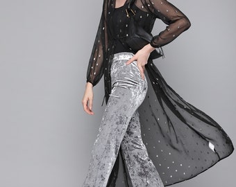 Black Silver Shrug - Etsy